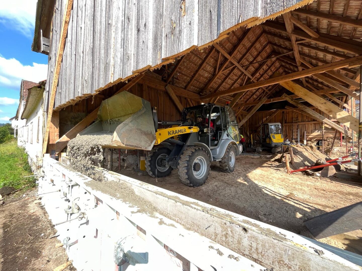 Sanierung Wirtschaftsgebäude