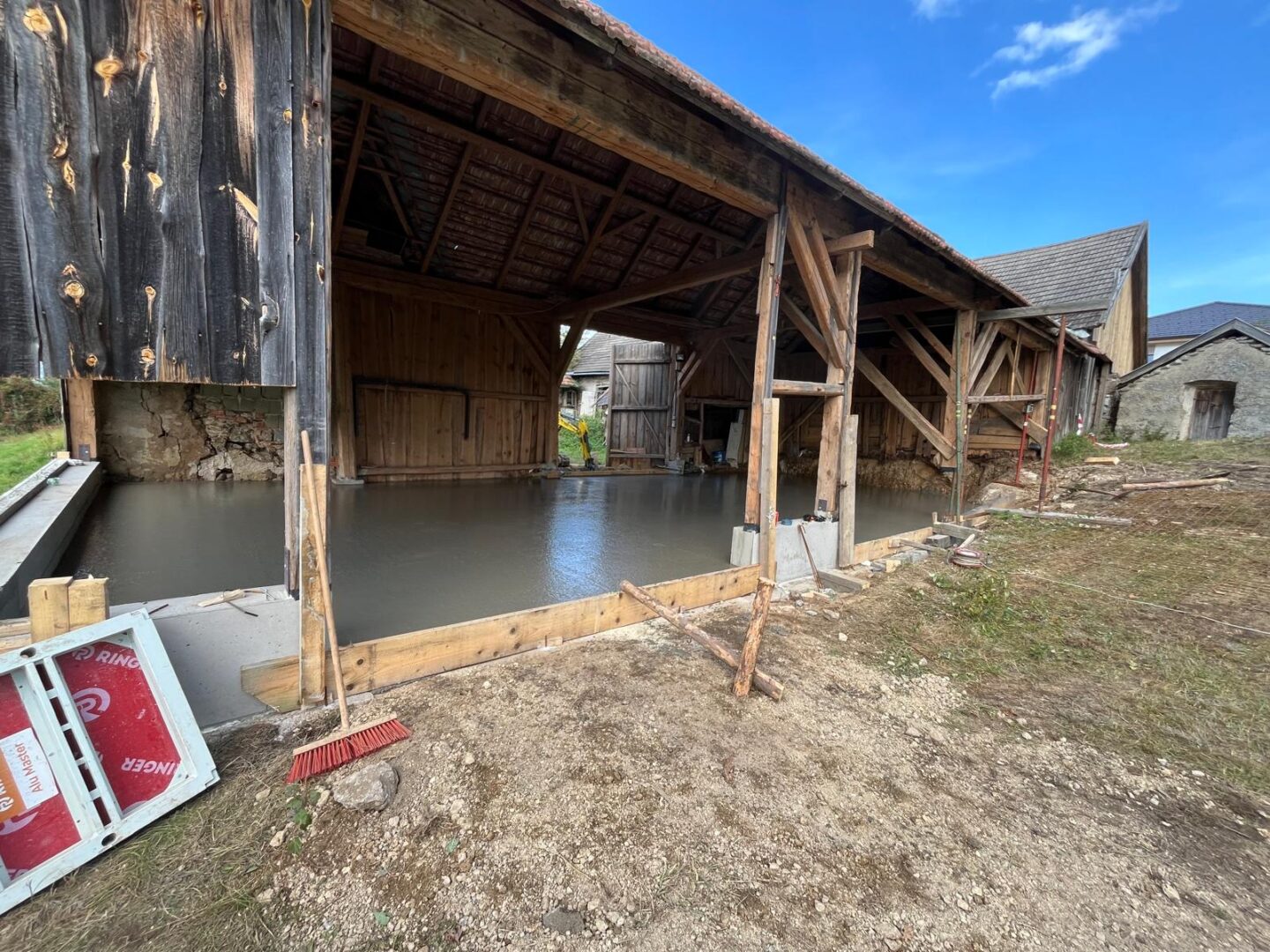 Sanierung Wirtschaftsgebäude