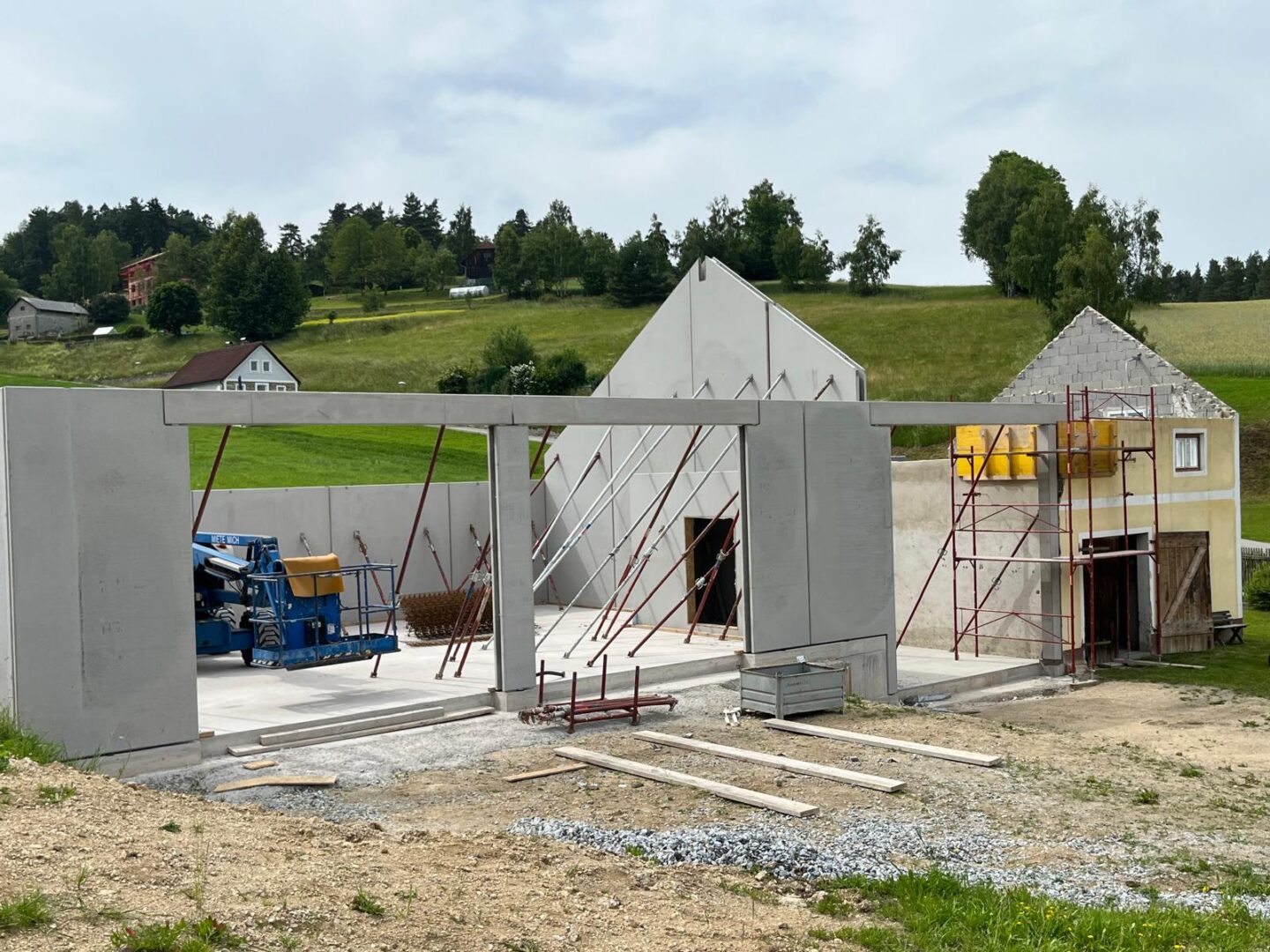 Umbau Halle Kehrbach